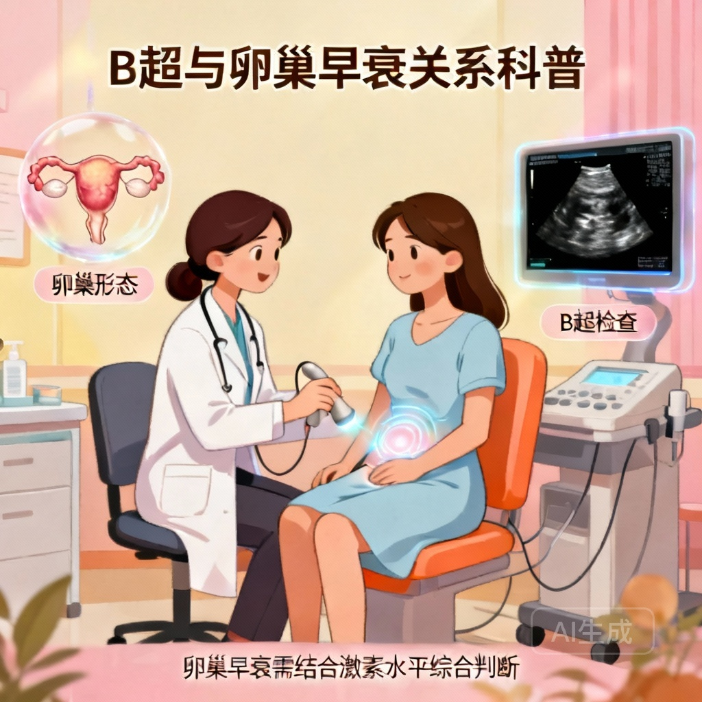 B超能否看出卵巢早衰？一文带你了解