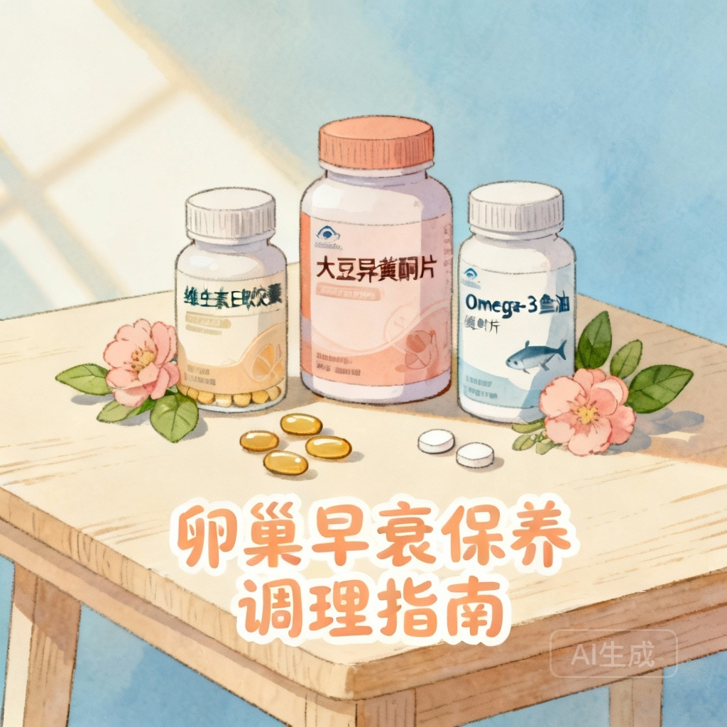 卵巢早衰别怕！这些保养品调理有妙招