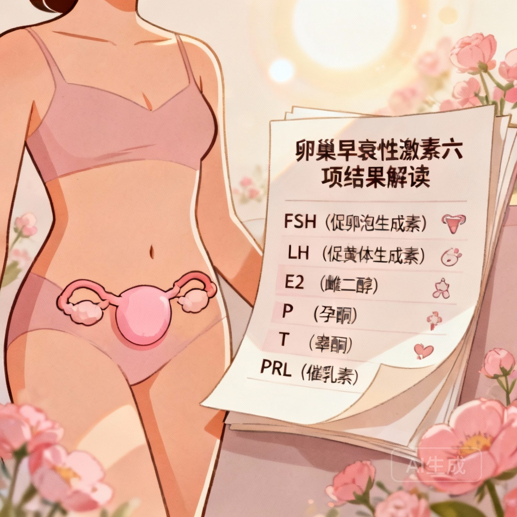 卵巢早衰？教你3分钟看懂性激素六项结果