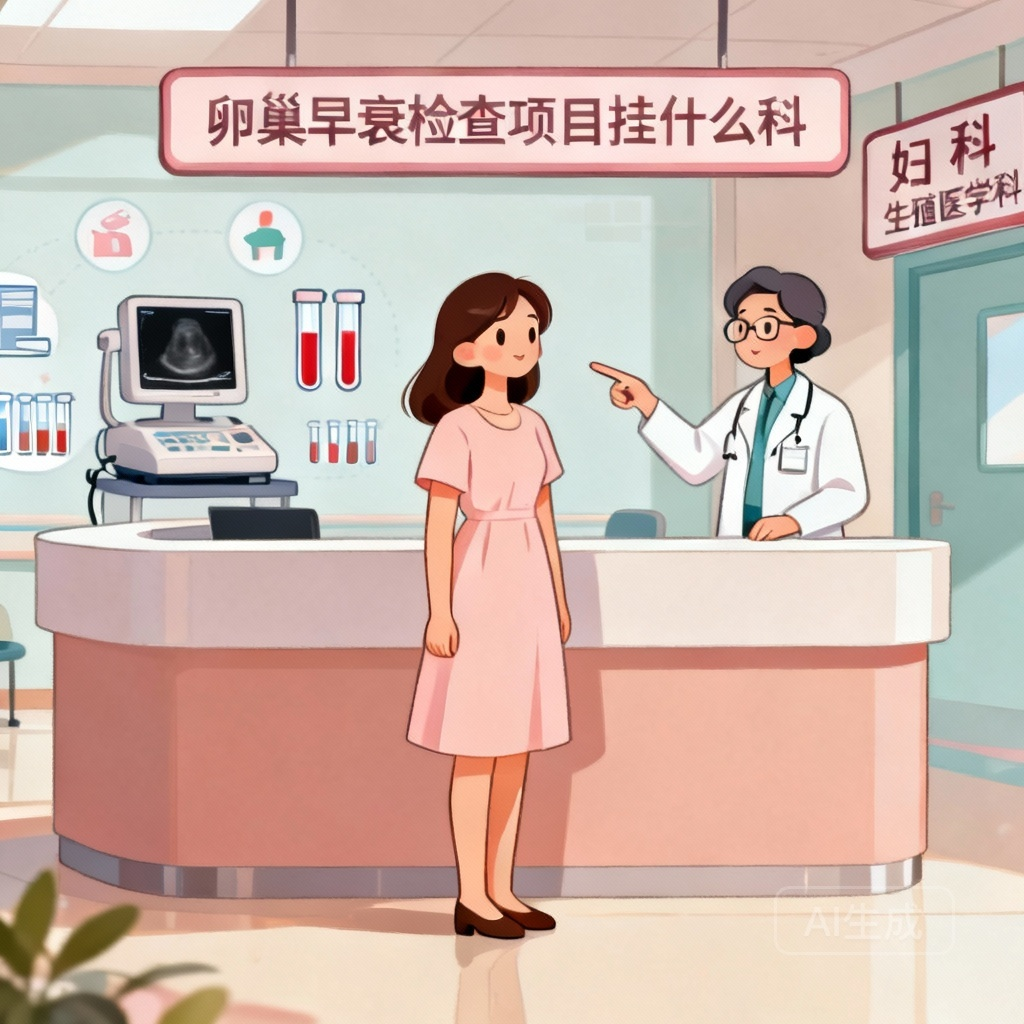 卵巢早衰检查项目，该挂哪个科室？一文讲清